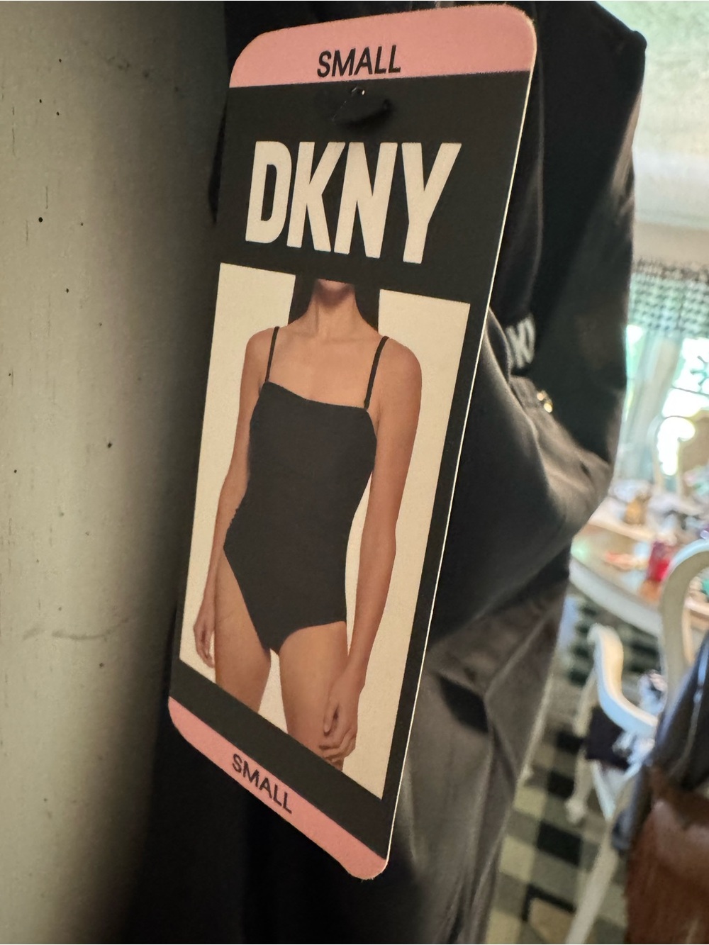 DKNY Black One-Piece Swimsuit - Picture 3 of 5